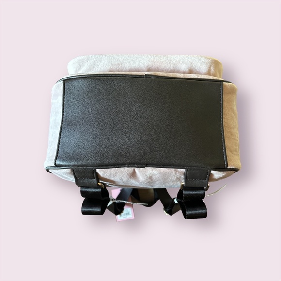 Stunning Juicy Couture Velour Dusty Blush Heritage backpack - Picture 7 of 7